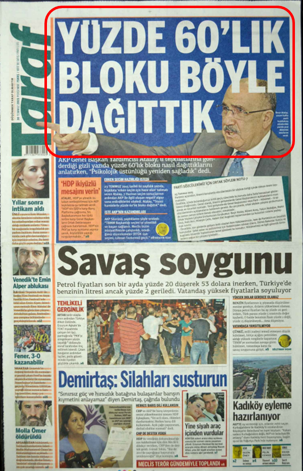 Foto - Ali İhsan Karahasanoğlu geçmiş 30 Temmuzlardaki gazete manşetlerini yorumladı