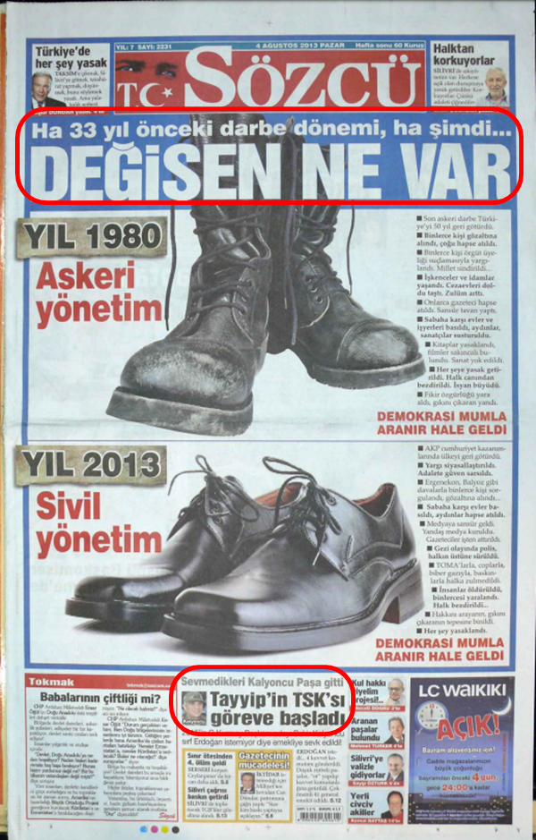 Foto - Ali İhsan Karahasanoğlu geçmiş 4 Ağustoslardaki gazete manşetlerini yorumladı