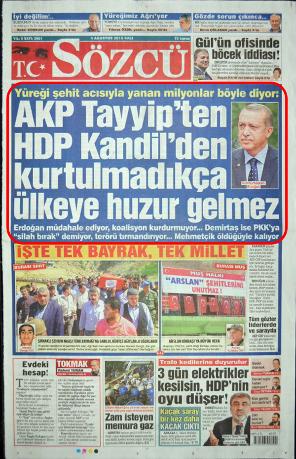 Foto - Ali İhsan Karahasanoğlu geçmiş 4 Ağustoslardaki gazete manşetlerini yorumladı