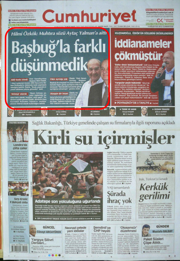 Foto - Ali İhsan Karahasanoğlu geçmiş 4 Ağustoslardaki gazete manşetlerini yorumladı