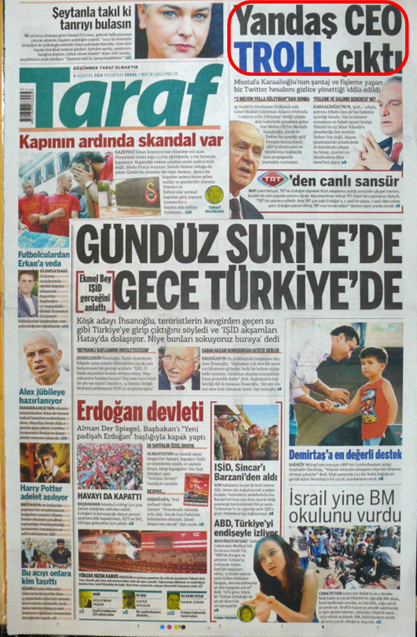 Foto - Ali İhsan Karahasanoğlu geçmiş 4 Ağustoslardaki gazete manşetlerini yorumladı