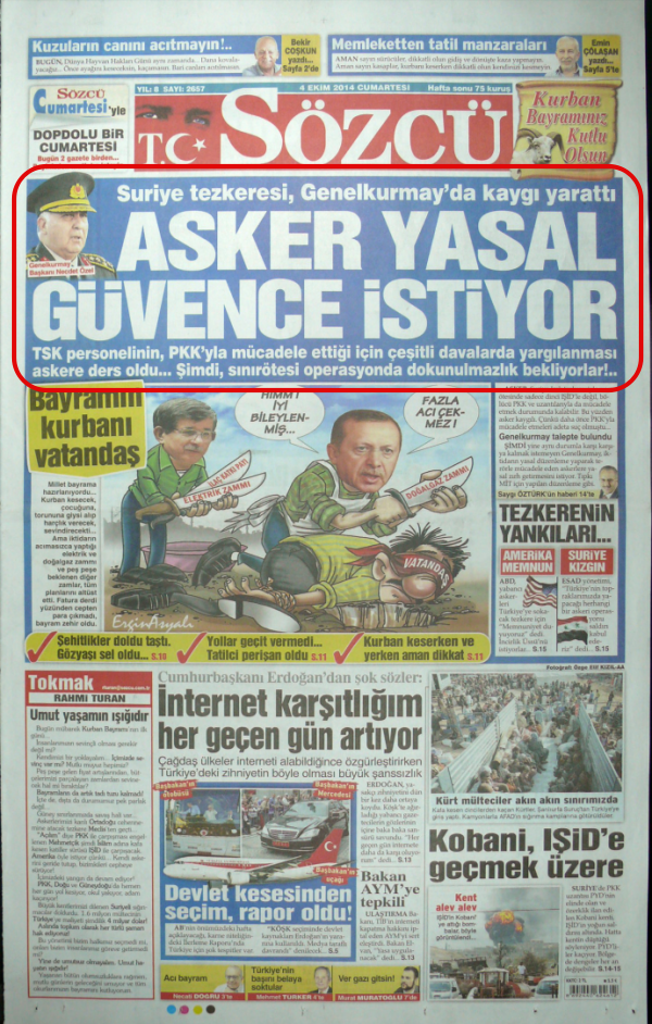 Foto - Karahasanoğlu: "Zaytung başbakanı"nı yorumluyor!