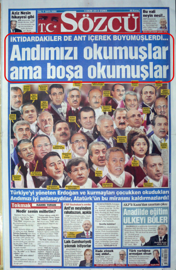 Foto - Karahasanoğlu: "Zaytung başbakanı"nı yorumluyor!