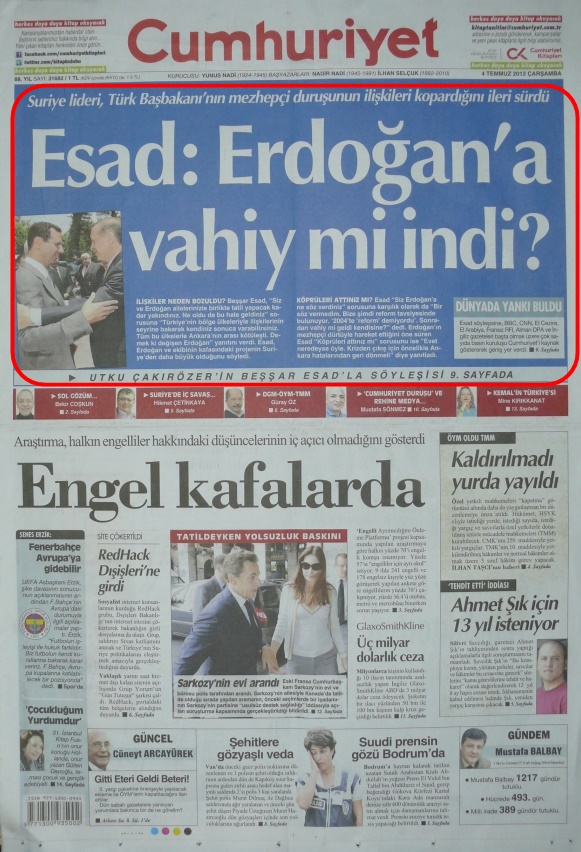 Foto - Ali ihsan Karahasanoğlu geçmiş 4 Temmuzlardaki gazete manşetlerini yorumladı