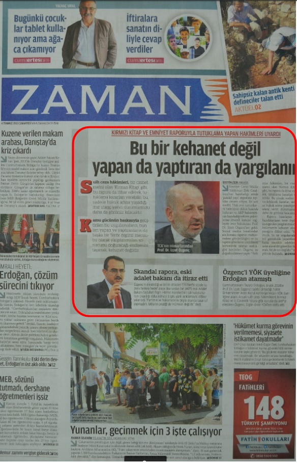 Foto - Ali ihsan Karahasanoğlu geçmiş 4 Temmuzlardaki gazete manşetlerini yorumladı