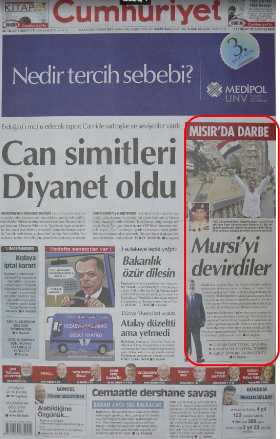 Foto - Ali ihsan Karahasanoğlu geçmiş 4 Temmuzlardaki gazete manşetlerini yorumladı