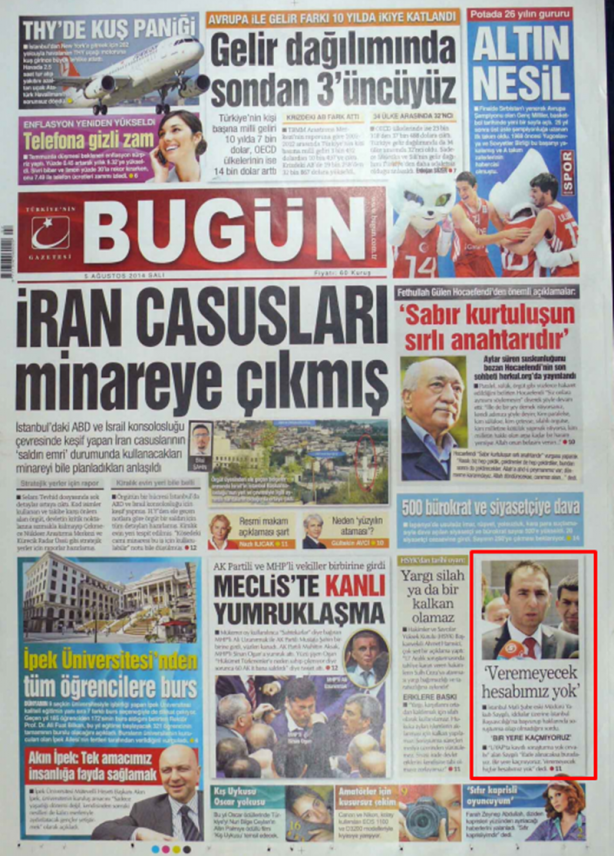 Foto - Ali İhsan Karahasanoğlu geçmiş 5 Ağustoslardaki gazete manşetlerini yorumladı