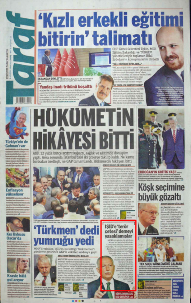 Foto - Ali İhsan Karahasanoğlu geçmiş 5 Ağustoslardaki gazete manşetlerini yorumladı