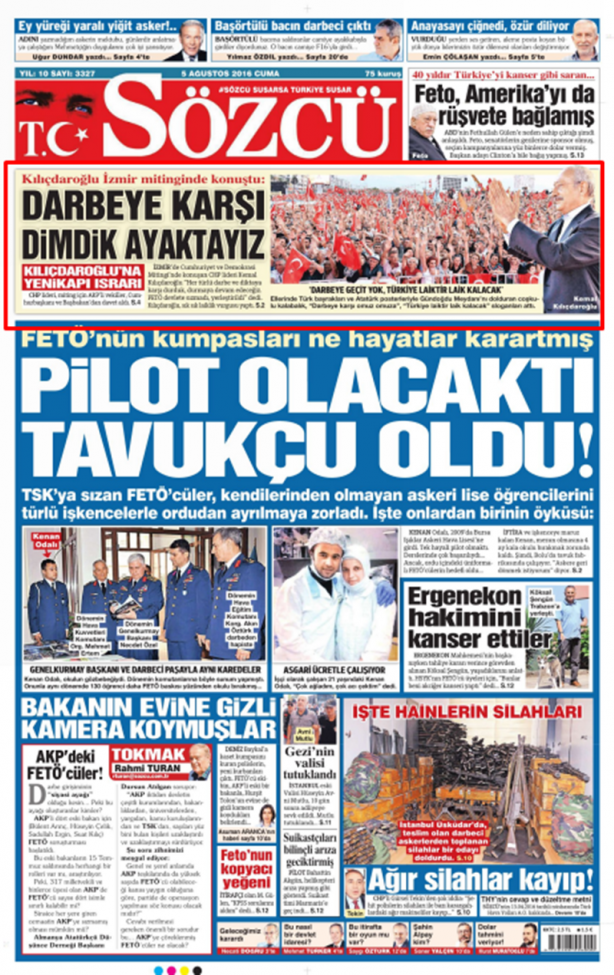 Foto - Ali İhsan Karahasanoğlu geçmiş 5 Ağustoslardaki gazete manşetlerini yorumladı