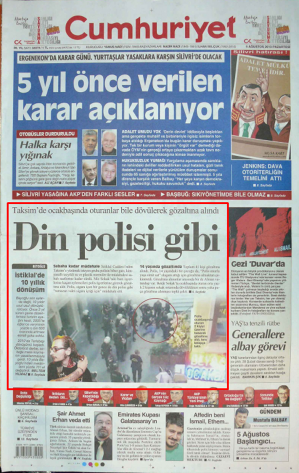 Foto - Ali İhsan Karahasanoğlu geçmiş 5 Ağustoslardaki gazete manşetlerini yorumladı