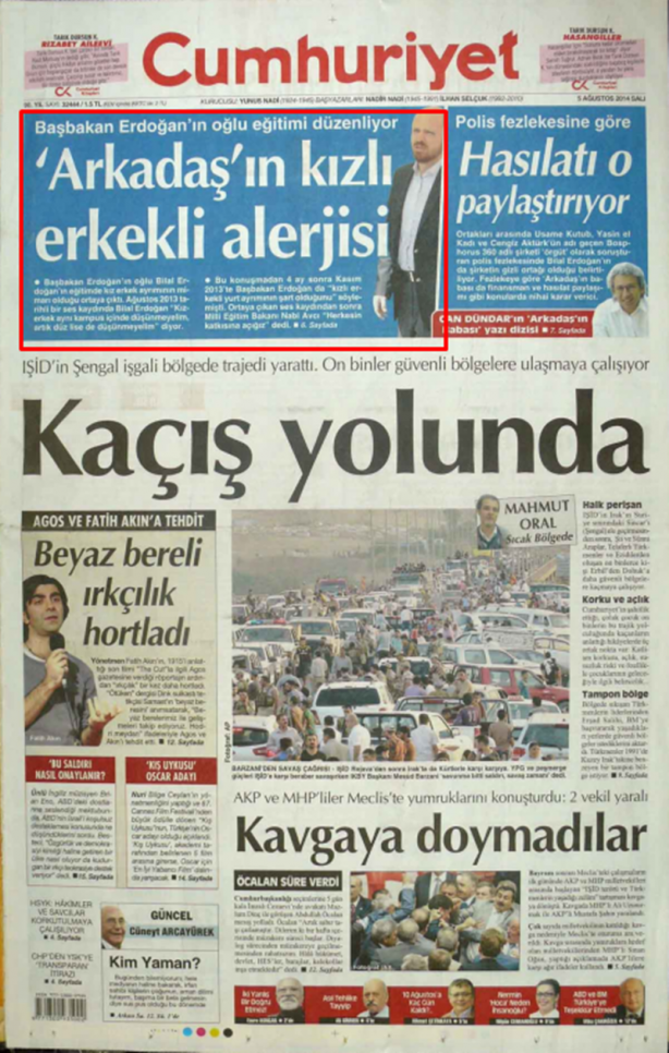 Foto - Ali İhsan Karahasanoğlu geçmiş 5 Ağustoslardaki gazete manşetlerini yorumladı