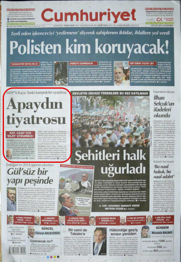 Foto - Ali İhsan Karahasanoğlu geçmiş 5 Eylüllerdeki gazete manşetlerini yorumladı