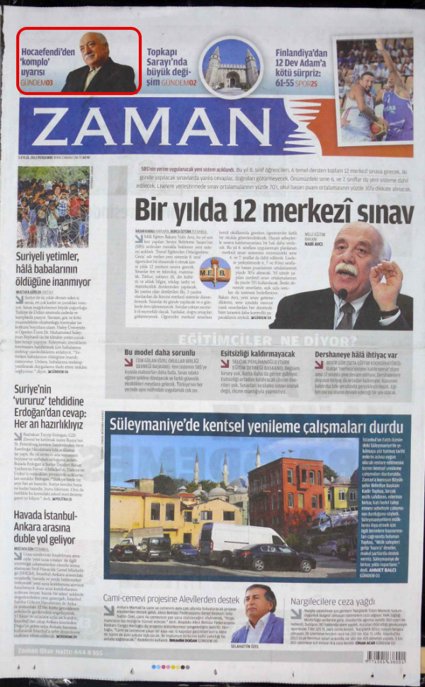 Foto - Ali İhsan Karahasanoğlu geçmiş 5 Eylüllerdeki gazete manşetlerini yorumladı
