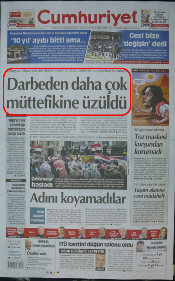 Foto - Ali İhsan Karahasanoğlu geçmiş 5 Temmuzlardaki gazete manşetlerini yorumladı