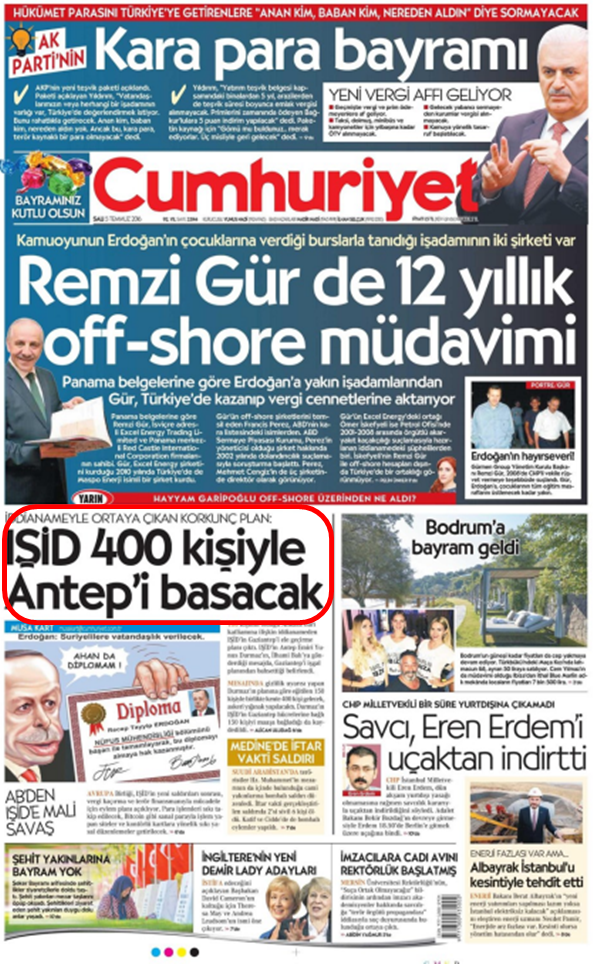 Foto - Ali İhsan Karahasanoğlu geçmiş 5 Temmuzlardaki gazete manşetlerini yorumladı