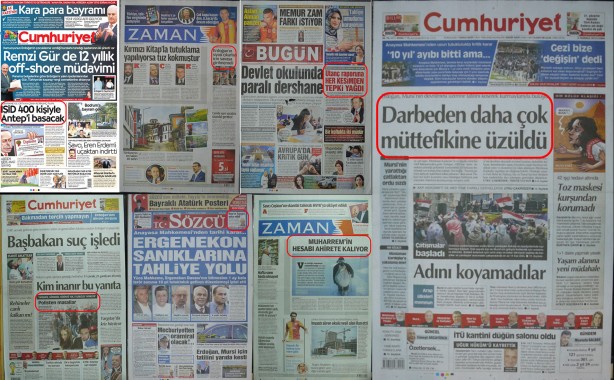 Foto - Ali İhsan Karahasanoğlu geçmiş 5 Temmuzlardaki gazete manşetlerini yorumladı