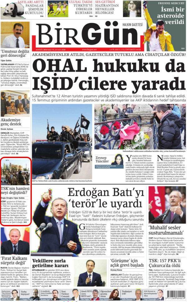 Foto - Ali İhsan Karahasanoğlu geçmiş 6 Eylüllerdeki gazete manşetlerini yorumladı