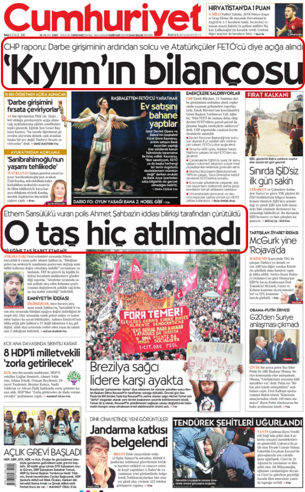 Foto - Ali İhsan Karahasanoğlu geçmiş 6 Eylüllerdeki gazete manşetlerini yorumladı