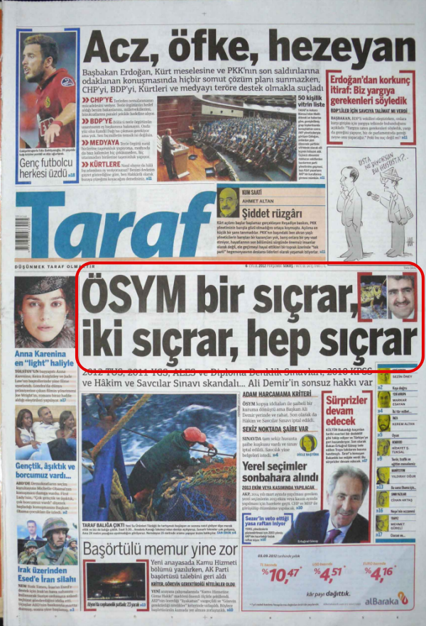 Foto - Ali İhsan Karahasanoğlu geçmiş 6 Eylüllerdeki gazete manşetlerini yorumladı