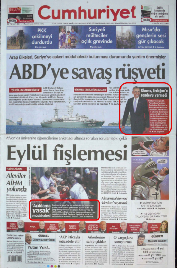 Foto - Ali İhsan Karahasanoğlu geçmiş 6 Eylüllerdeki gazete manşetlerini yorumladı