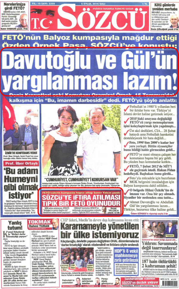 Foto - Ali İhsan Karahasanoğlu geçmiş 6 Eylüllerdeki gazete manşetlerini yorumladı