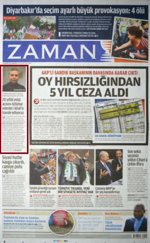 Foto - Ali İhsan Karahasanoğlu geçmiş 6 Haziranlardaki gazete manşetlerini yorumluyor