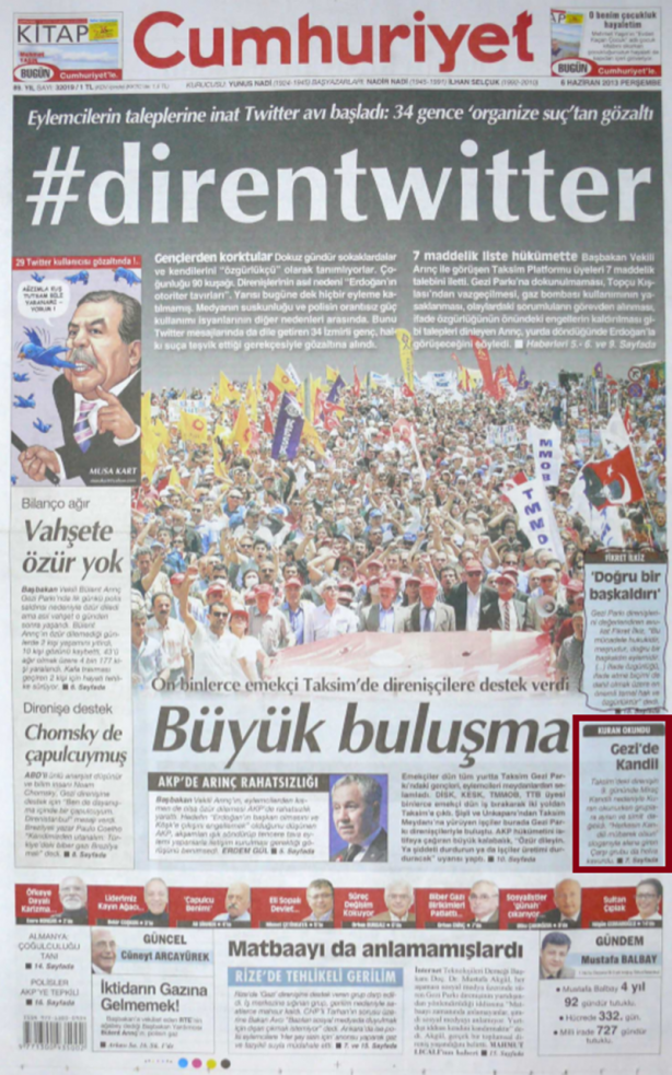 Foto - Ali İhsan Karahasanoğlu geçmiş 6 Haziranlardaki gazete manşetlerini yorumluyor