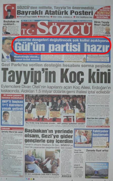 Foto - Ali ihsan Karahasanoğlu geçmiş 6 Temmuzlardaki gazete manşetlerini yorumladı