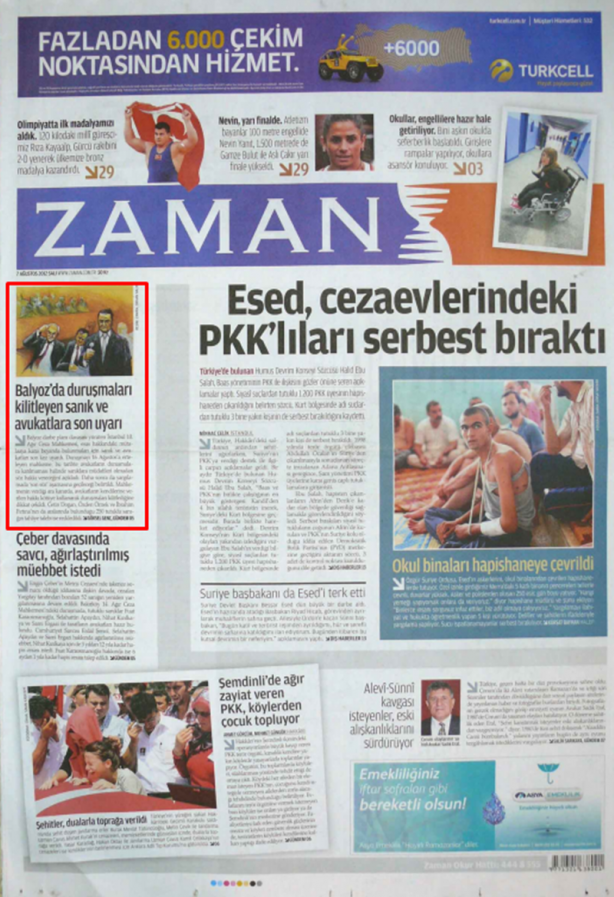 Foto - Ali İhsan Karahasanoğlu geçmiş 7 Ağustoslardaki gazete manşetlerini yorumladı