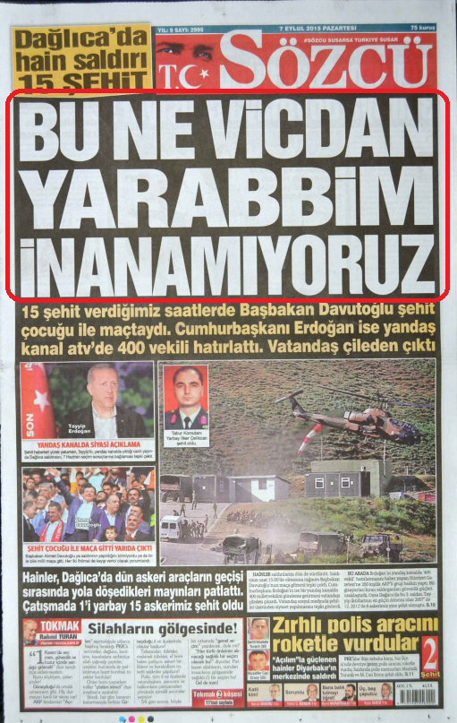 Foto - Ali İhsan Karahasanoğlu geçmiş 7 Eylüllerdeki gazete manşetlerini yorumladı