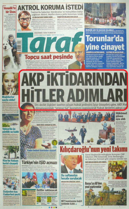 Foto - Ali İhsan Karahasanoğlu geçmiş 7 Eylüllerdeki gazete manşetlerini yorumladı