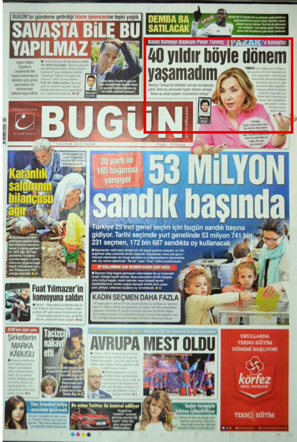 Foto - Ali İhsan Karahasanoğlu geçmiş 7 Haziranlardaki gazete manşetlerini yorumluyor