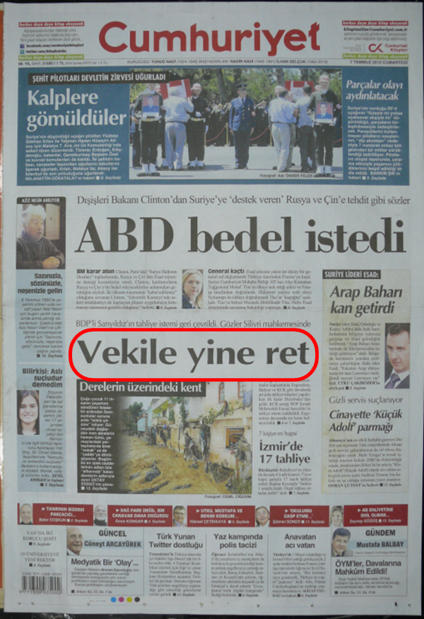 Foto - Ali İhsan Karahasanoğlu, geçmiş 7 Temmuzlardaki gazete manşetlerini yorumladı