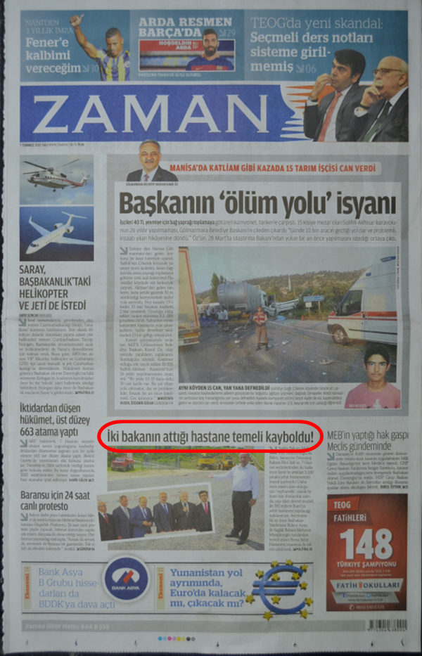 Foto - Ali İhsan Karahasanoğlu, geçmiş 7 Temmuzlardaki gazete manşetlerini yorumladı