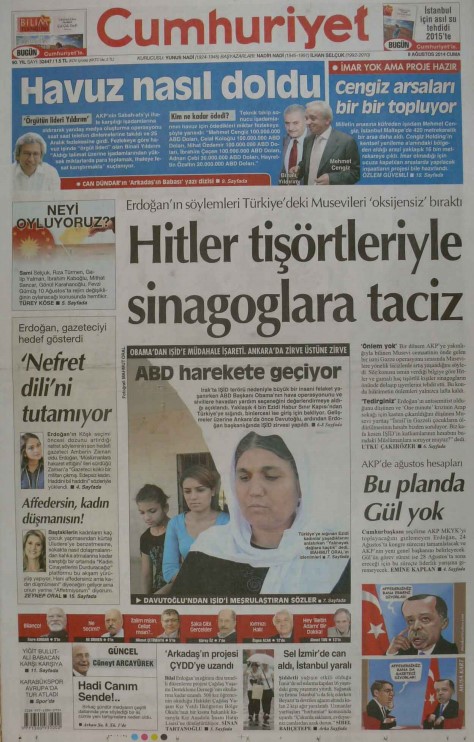 Foto - Ali İhsan Karahasanoğlu geçmiş 8 Ağustoslardaki gazete manşetlerini yorumladı