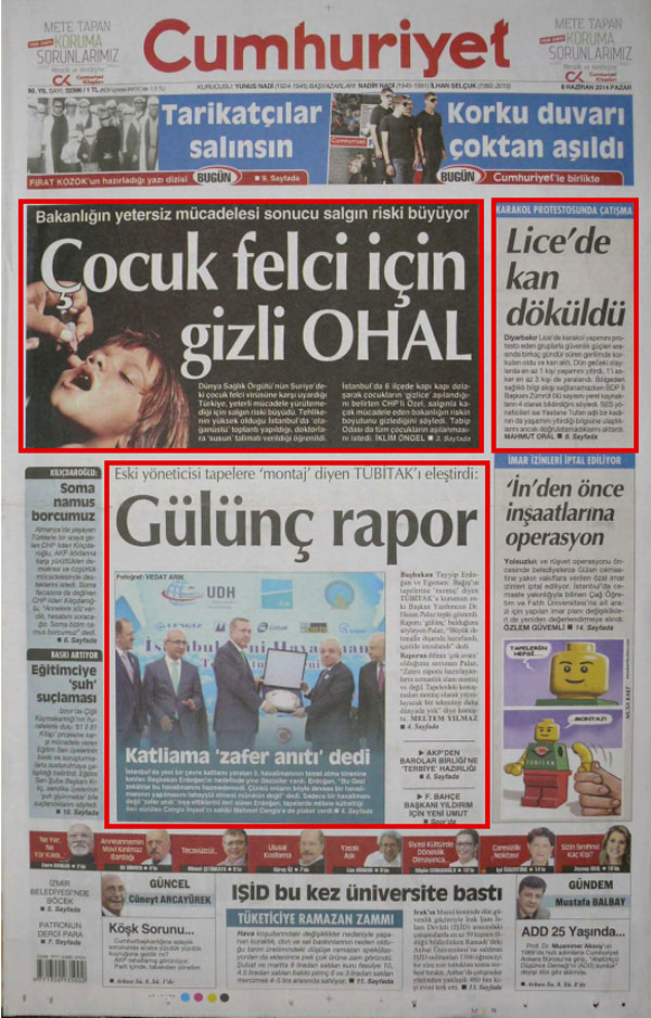 Foto - Ali İhsan Karahasanoğlu geçmiş 8 Haziranlardaki gazete manşetlerini yorumluyor