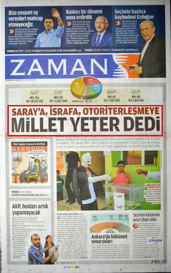 Foto - Ali İhsan Karahasanoğlu geçmiş 8 Haziranlardaki gazete manşetlerini yorumluyor