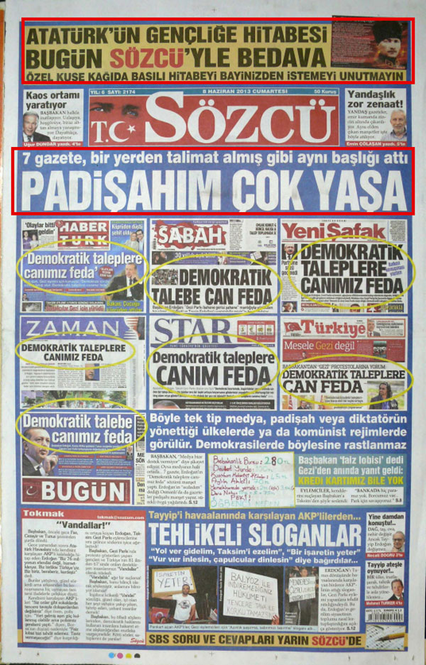 Foto - Ali İhsan Karahasanoğlu geçmiş 8 Haziranlardaki gazete manşetlerini yorumluyor