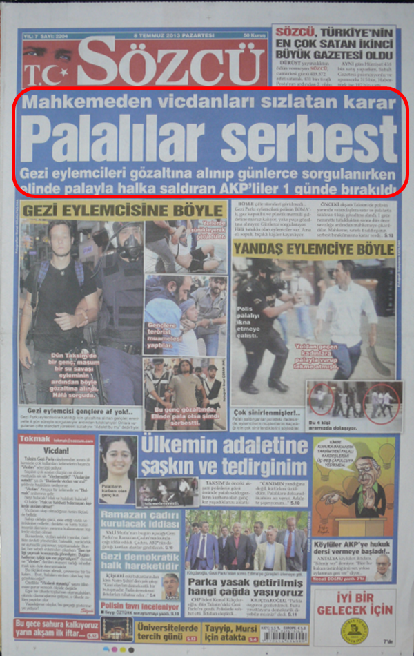 Foto - Ali İhsan Karahasanoğlu geçmiş 8 Temmuzlardaki gazete manşetlerini yorumladı