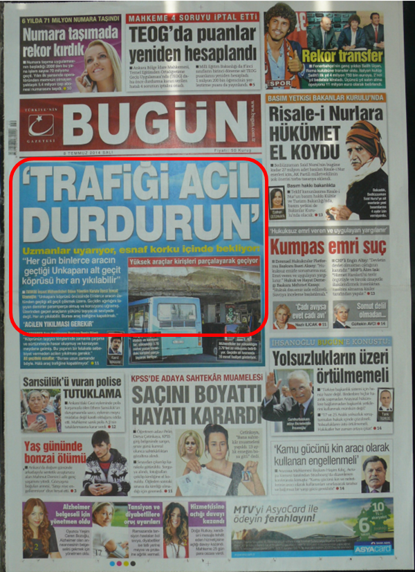 Foto - Ali İhsan Karahasanoğlu geçmiş 8 Temmuzlardaki gazete manşetlerini yorumladı