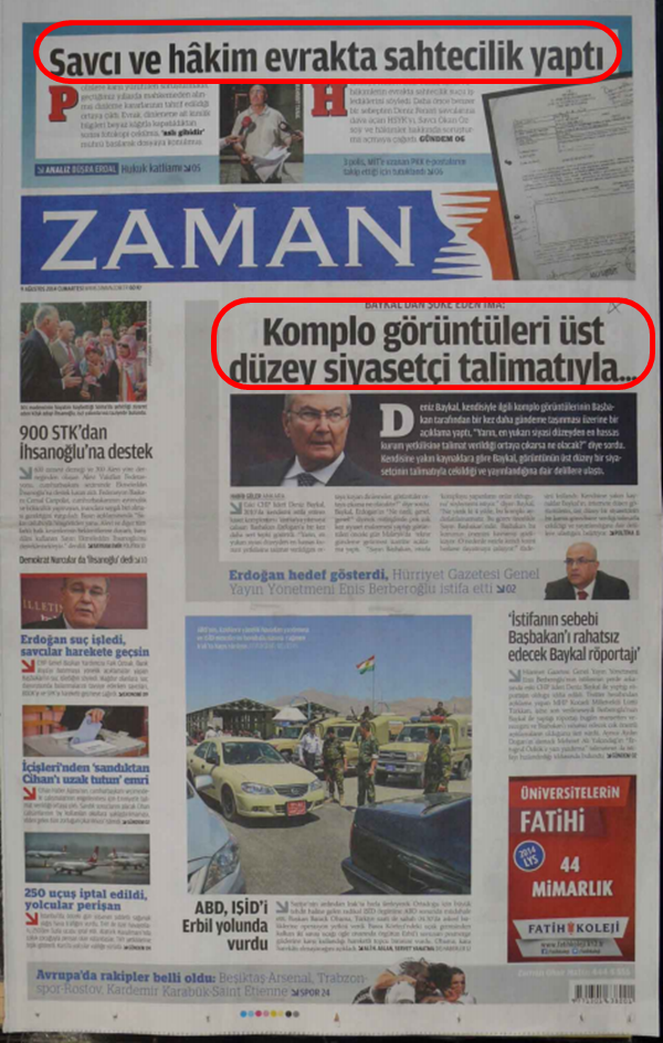 Foto - Ali İhsan Karahasanoğlu geçmiş 9 Ağustoslardaki gazete manşetlerini yorumladı