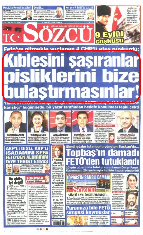 Foto - Ali İhsan Karahasanoğlu geçmiş 9 Eylüllerdeki gazete manşetlerini yorumladı