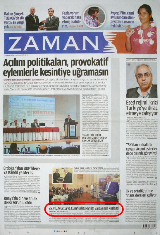 Foto - Ali İhsan Karahasanoğlu geçmiş 9 Eylüllerdeki gazete manşetlerini yorumladı