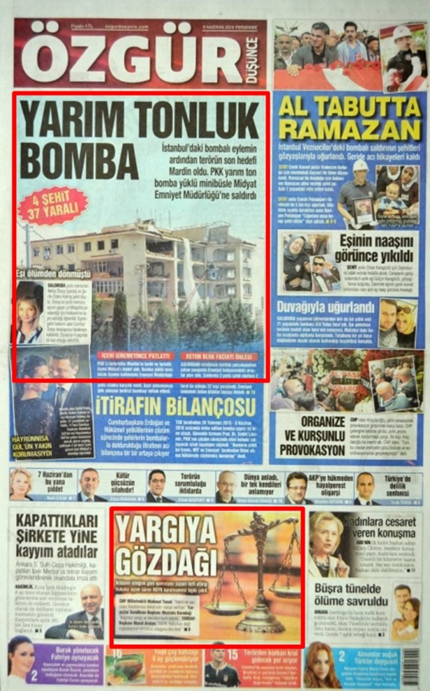 Foto - Ali İhsan Karahasanoğlu geçmiş 9 Haziranlardaki gazetelerin manşetlerini yorumladı