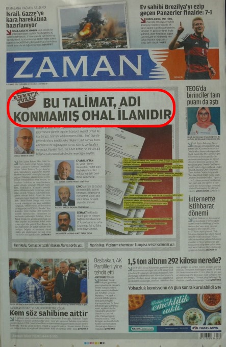 Foto - Ali İhsan Karahasanoğlu geçmiş 9 Temmuzlardaki gazete manşetlerin yorumladı