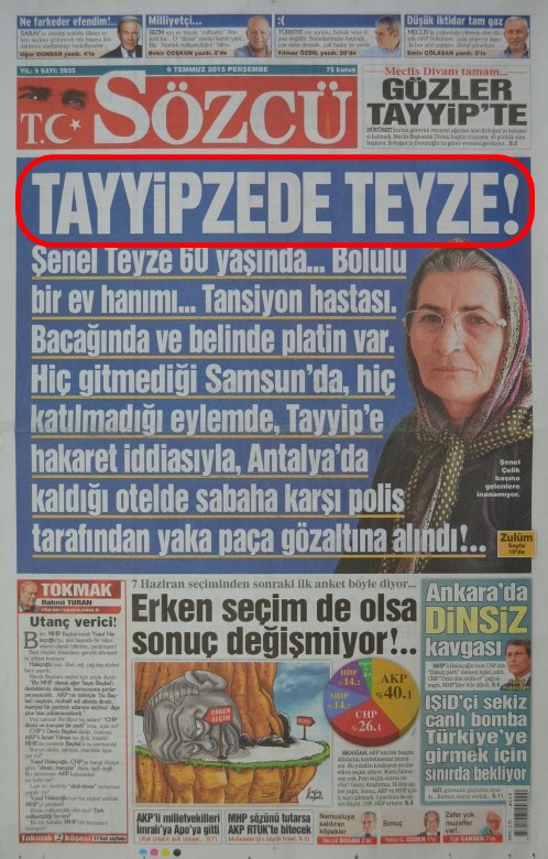 Foto - Ali İhsan Karahasanoğlu geçmiş 9 Temmuzlardaki gazete manşetlerin yorumladı