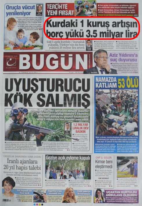 Foto - Ali İhsan Karahasanoğlu geçmiş 9 Temmuzlardaki gazete manşetlerin yorumladı