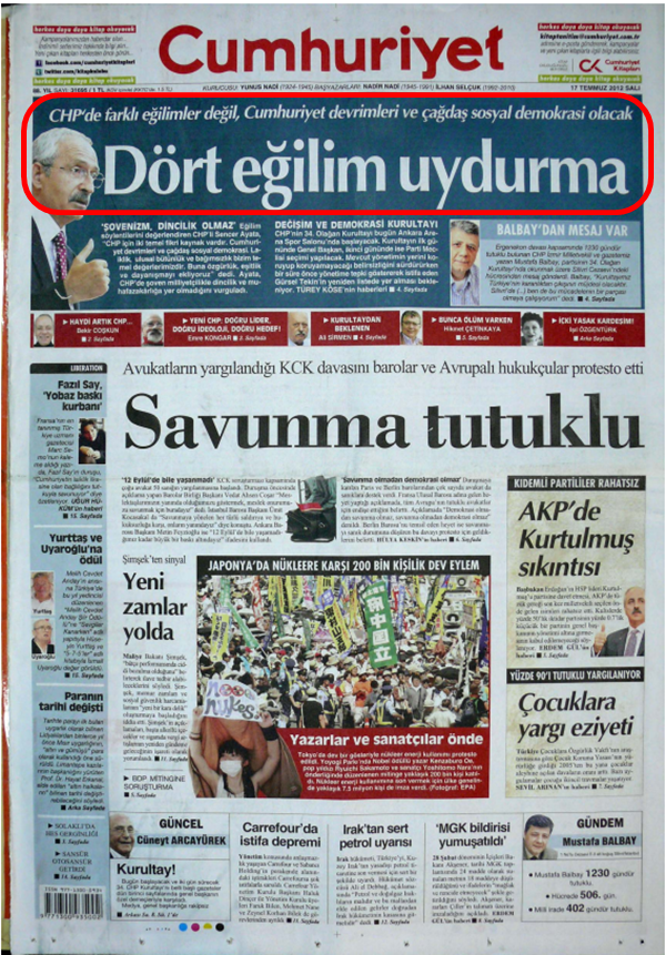 Foto - Ali İhsan Karahasanoğlu geçmiş 17 Temmuzlardaki gazete manşetlerini yorumladı