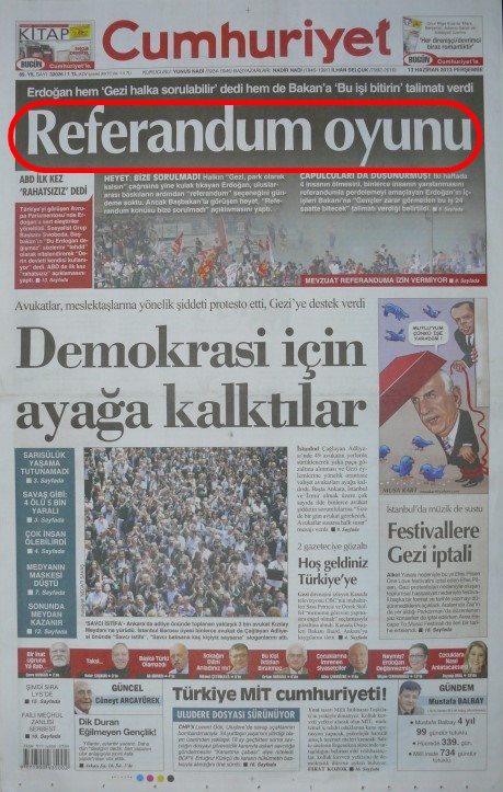 Foto - Ali Karahasanoğlu, geçmiş 16 Haziranlardaki gazete manşetlerini yorumladı