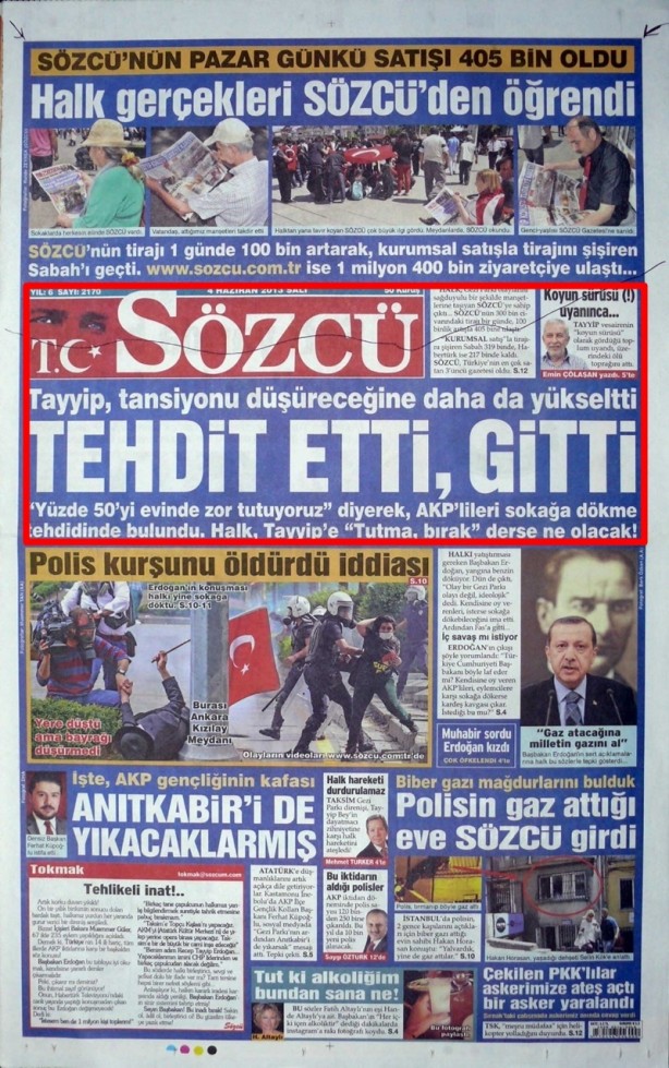 Foto - Ali Karahasanoğlu geçmiş 4 haziranlardaki gazete manşetlerini yorumluyor